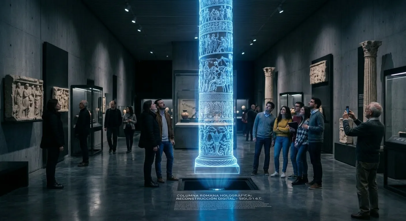 Tecnología holográfica aplicada al patrimonio